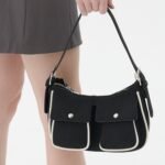 Two Pocket Hobo Bag
